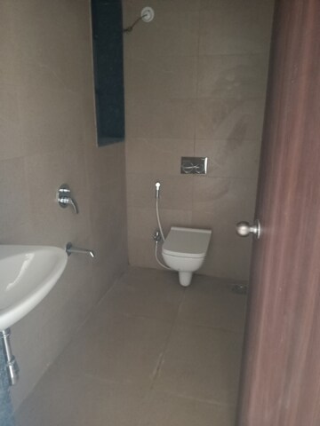 Bathroom in 1 BHK Apartment at Runwal Eirene, Balkum Pada – for Rent