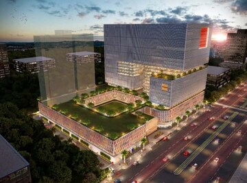  Office Space – Exterior View View at Greenscape Cyber Code, Nerul - for Sale