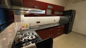 Kitchen in 3 BHK Villa at Dorabjee Paradise Building A&B Condominium, Mohammadwadi – for Rent