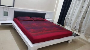 Bedroom in 3 BHK Villa at Dorabjee Paradise Building A&B Condominium, Mohammadwadi – for Rent