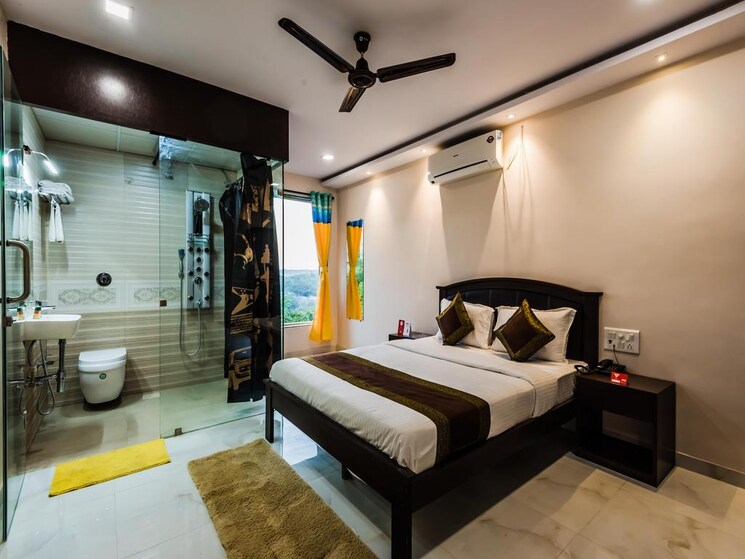 Bedroom, crown-imperial 4 Bedroom 3200 Sq.Ft. Apartment In Roadpali Navi Mumbai 7731995
