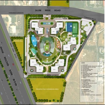 Master Plan in 3 BHK Apartment at Tarc Ishva, Sector 63a – for Sale