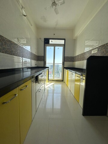 Kitchen in 2 BHK Apartment at L And T Seawoods Residences, Seawoods – for Rent