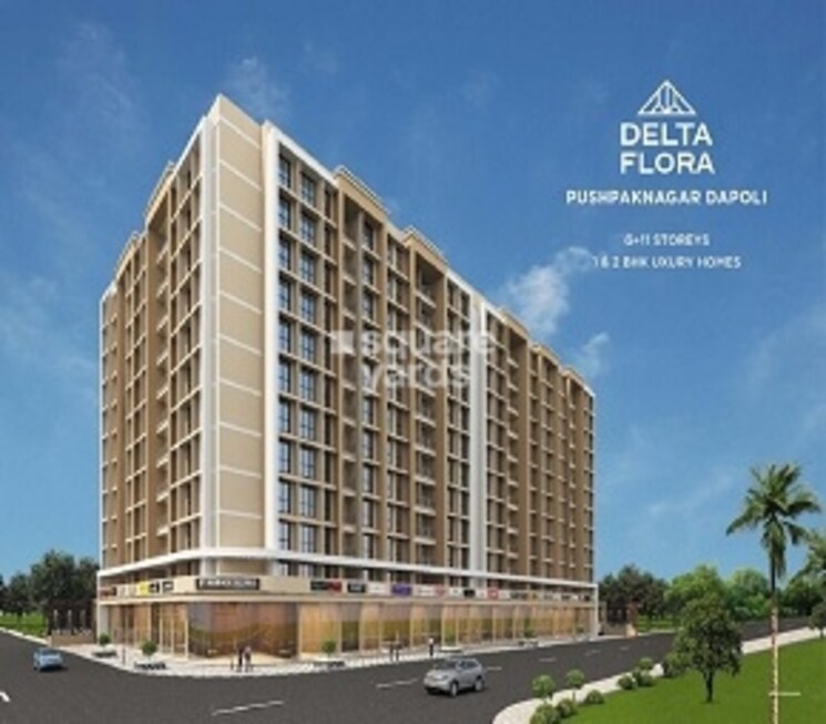Exterior View, delta-flora 3 Bedroom 1585 Sq.Ft. Apartment In Pushpak Nagar Navi Mumbai 7732435
