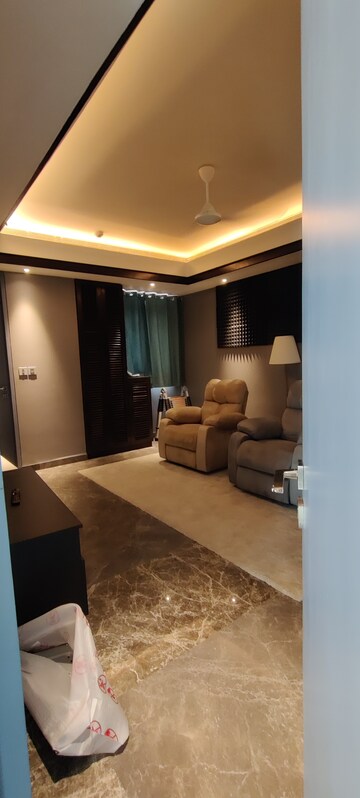Living Room in 5 BHK Apartment at Lodha Trump Tower, Worli – for Rent