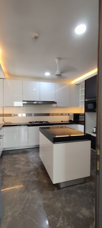 Kitchen in 5 BHK Apartment at Lodha Trump Tower, Worli – for Rent