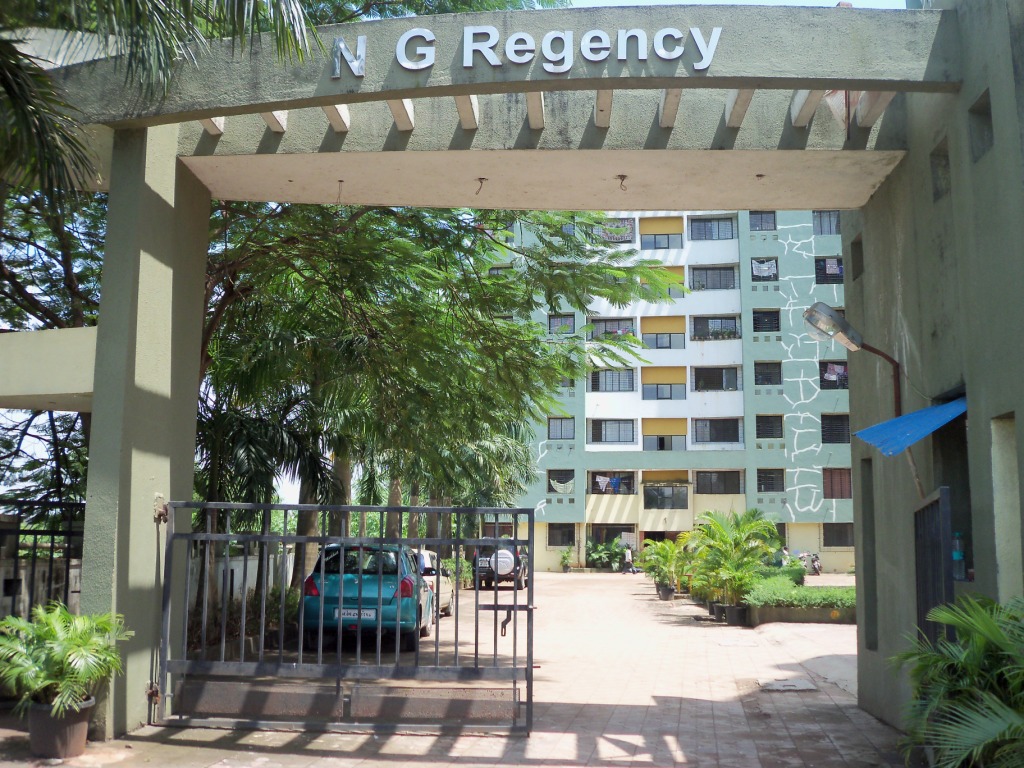 1 BHK Apartment For Rent in RNA NG Regency Phase I Balkum Thane  7733089