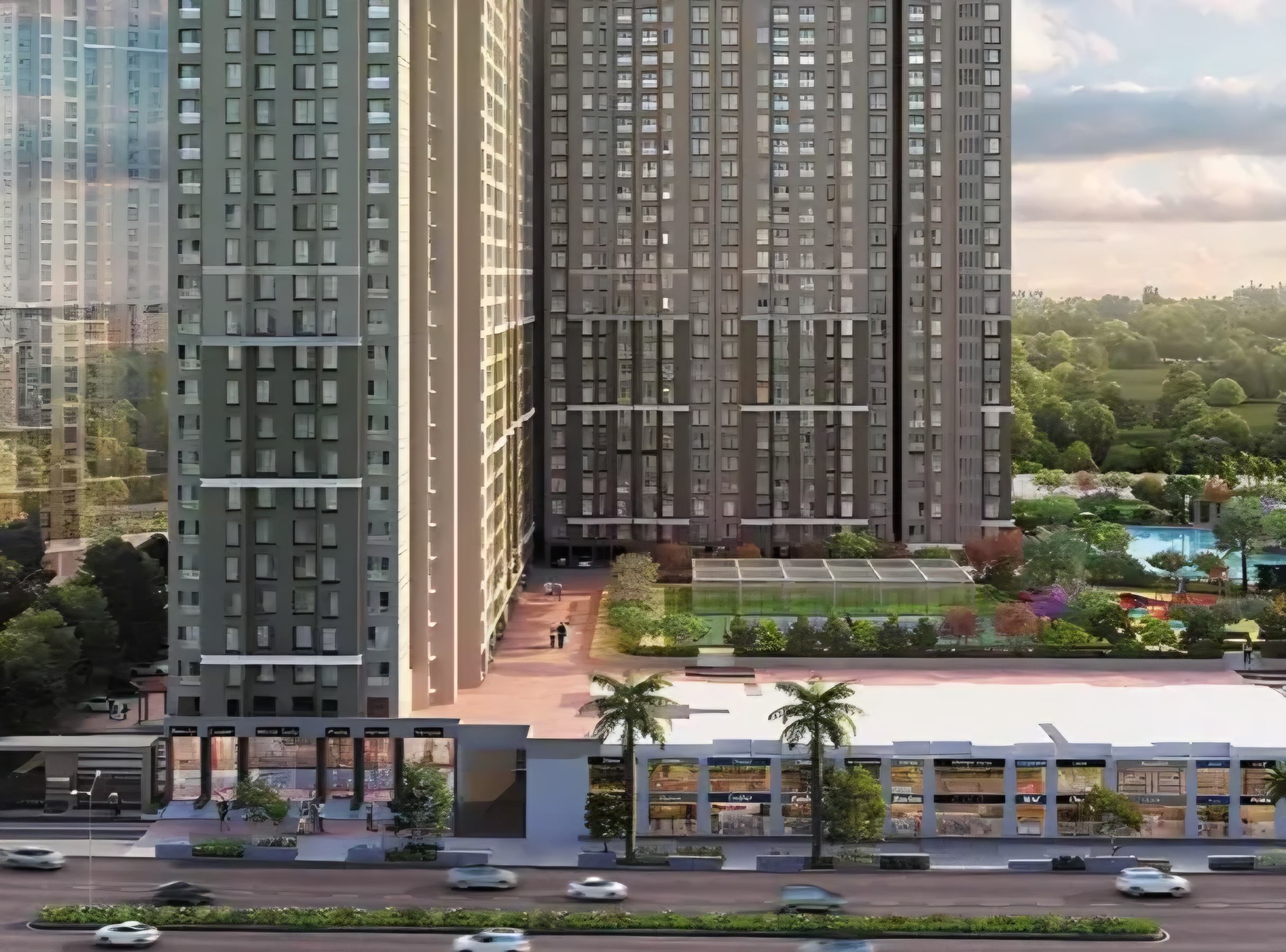 1 BHK Apartment For Sale in Dosti West County Phase 4 Dosti Pine