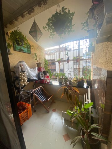 Living Room in 1 BHK Apartment at Swastik Residency Phase II CHS Ltd, Ghodbunder Road – for Sale