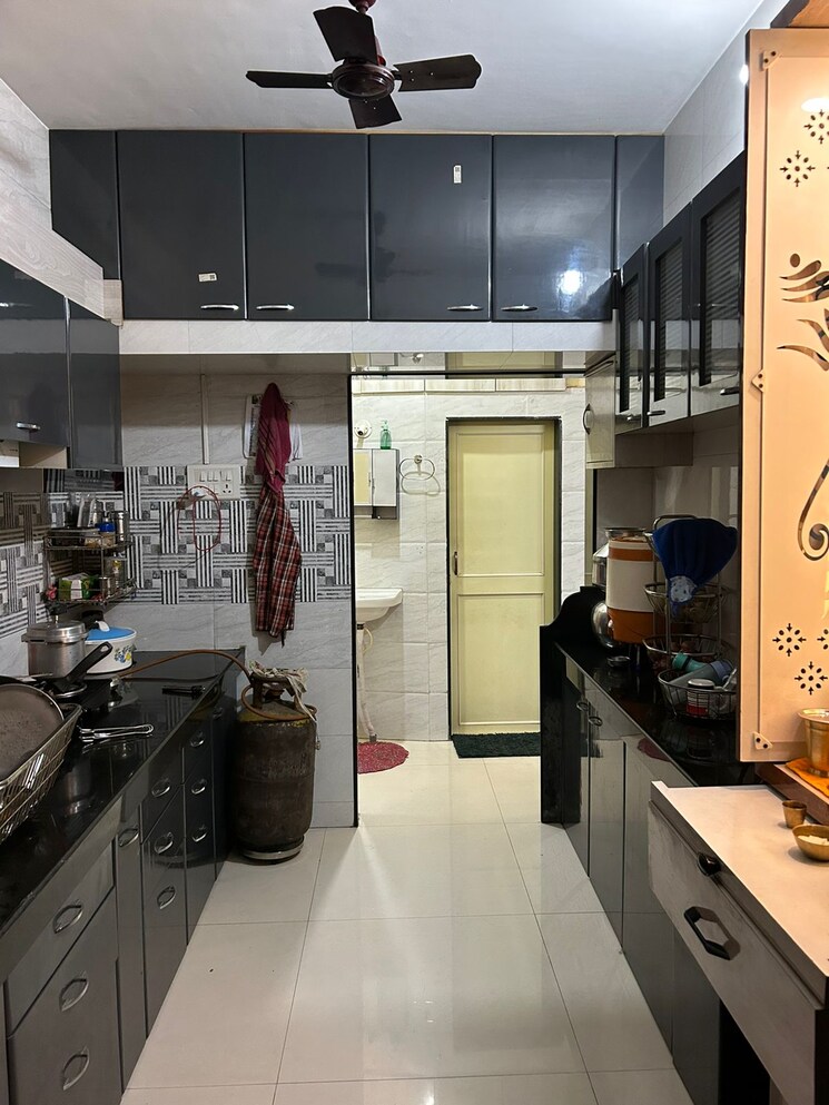 Kitchen, happy-home-sarvodaya-leela 1 Bedroom 680 Sq.Ft. Apartment In Thakurli Thane 7733608