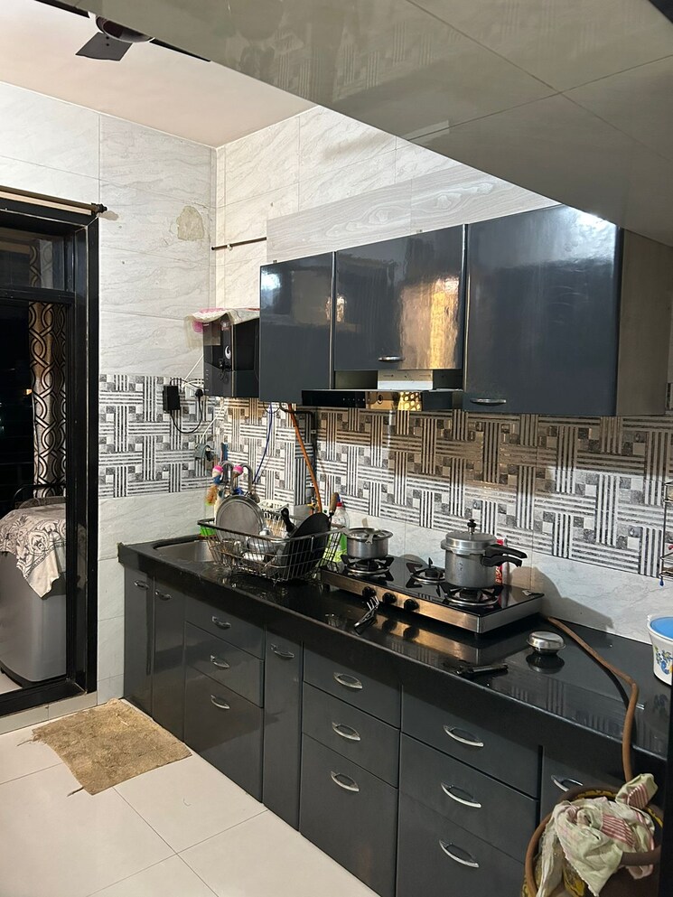 Kitchen, happy-home-sarvodaya-leela 1 Bedroom 680 Sq.Ft. Apartment In Thakurli Thane 7733608