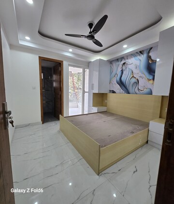 Master Bedroom in 3 BHK Builder Floor at Chattarpur – for Sale