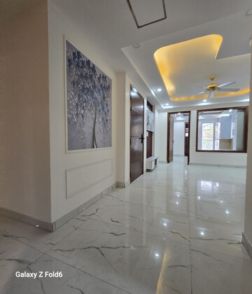 Living Room in 3 BHK Builder Floor at Chattarpur – for Sale