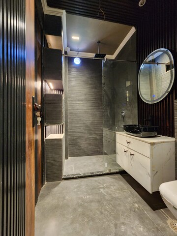 Bathroom in 3 BHK Builder Floor at Sushant Lok 3, Sector 57 – for Sale
