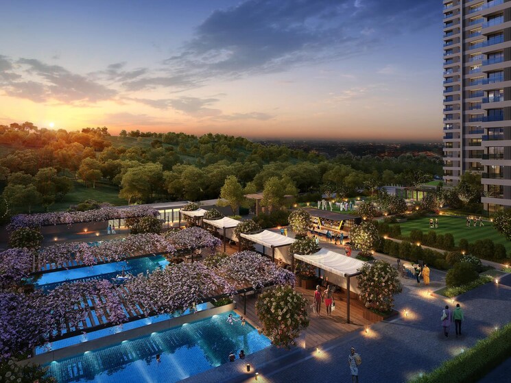 Swimming Pool, solitaire-world 3 Bedroom 1335 Sq.Ft. Apartment In Bibwewadi Pune 7733780