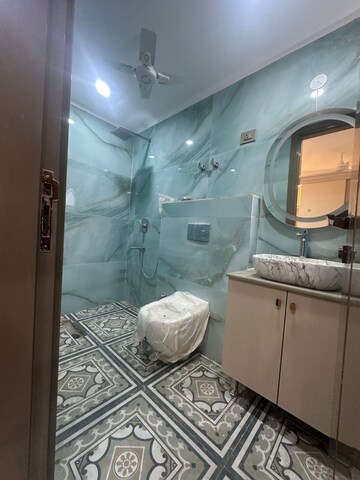 Bathroom in 3 BHK Builder Floor at Saket – for Sale