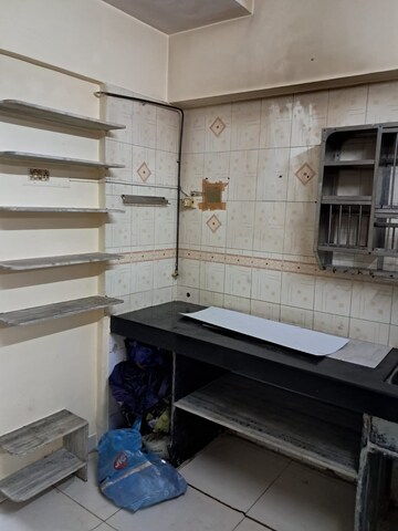 Kitchen in 1 BHK Apartment at Ashapura Heritage, Kandivali West – for Sale