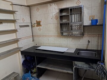 Kitchen in 1 BHK Apartment at Ashapura Heritage, Kandivali West – for Sale