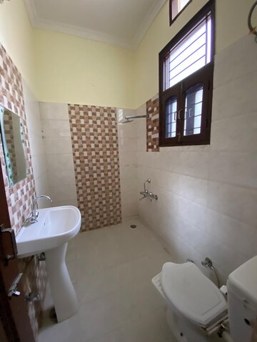 Bathroom in 2 BHK Builder Floor at MS Enclave Zirakpur, Dhakoli Village – for Sale