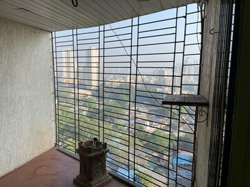Balcony in 2 BHK Apartment at Supernal Gardens, Kolshet Road – for Sale