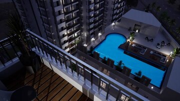 Balcony in 2 BHK Apartment at Elegant Nivasa, Kollur – for Sale