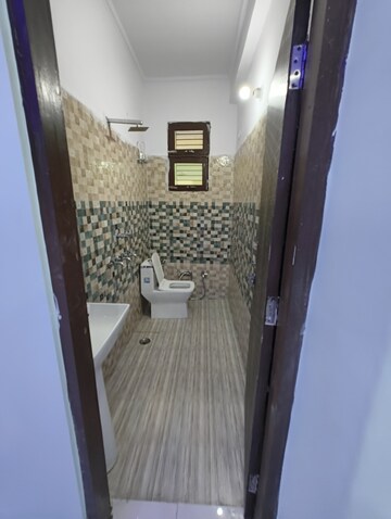 Bathroom in 2 BHK Builder Floor at Shaurya Town, Pratap Vihar – for Sale