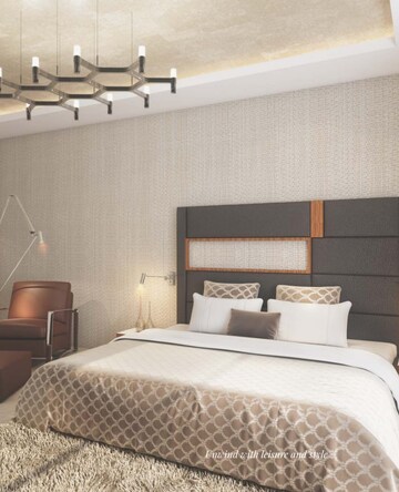Bedroom in 4 BHK Apartment at Prestige Beverly Hills, Kokapet – for Sale