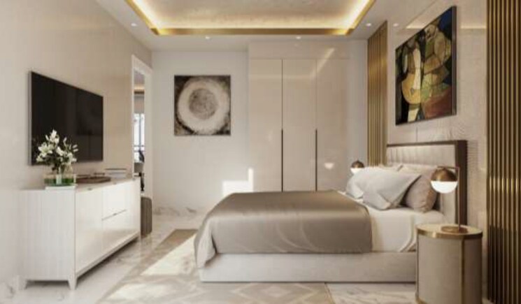 Bedroom, dlf-gardencity-enclave 3.5 Bedroom 1543 Sq.Ft. Builder Floor In Sector 93 Gurgaon 7734406