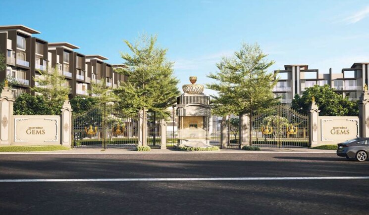 Exterior View, dlf-gardencity-enclave 3.5 Bedroom 1543 Sq.Ft. Builder Floor In Sector 93 Gurgaon 7734406