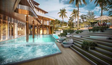 Swimming Pool in 3.5 BHK Builder Floor at DLF Gardencity Enclave, Sector 93 – for Sale