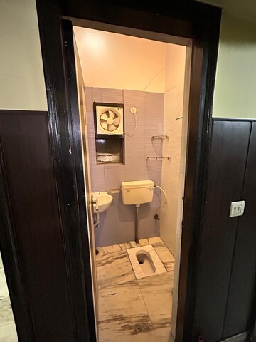 Bathroom in 2 BHK Apartment at Patparganj – for Rent