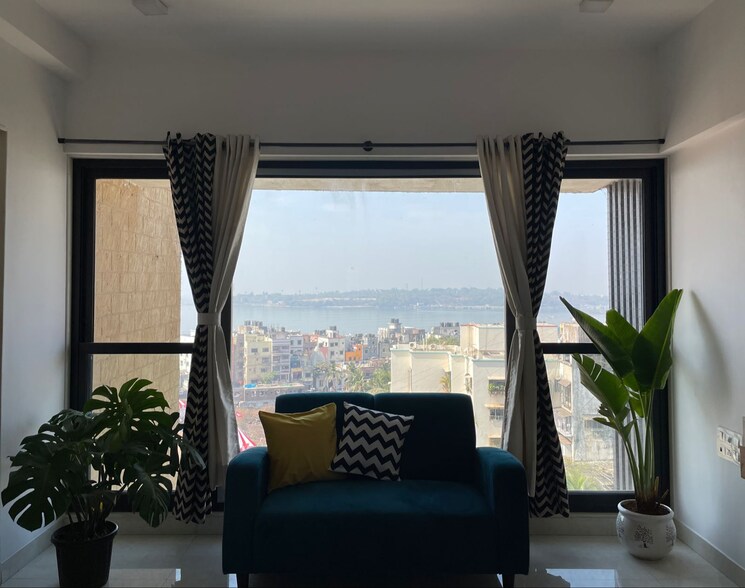 Living Room, kanakia-hollywood 2 Bedroom 1100 Sq.Ft. Apartment In Versova Mumbai 7735912