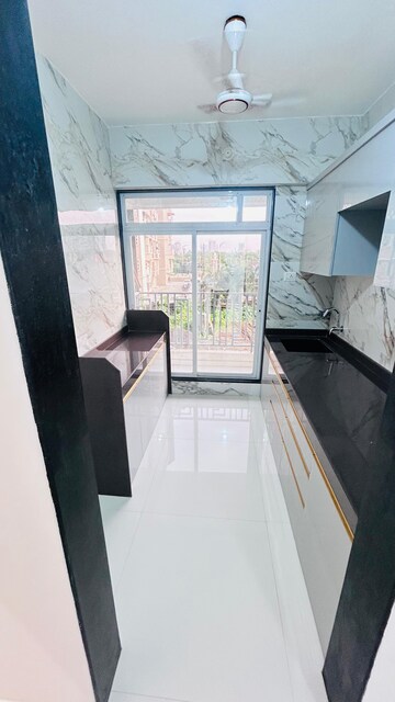 Kitchen in 3 BHK Apartment at Thanekar Palacio, Badlapur East – for Sale