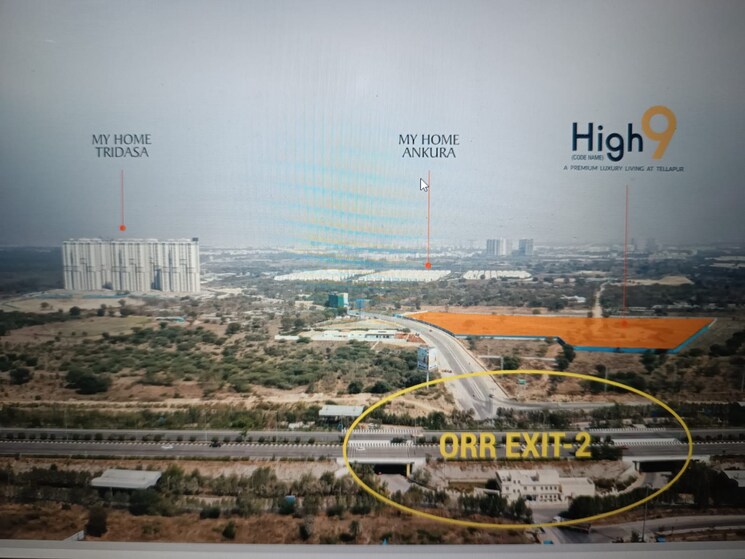 Exterior View, anvita-high-9 3 Bedroom 1965 Sq.Ft. Apartment In Kollur Hyderabad 7736652