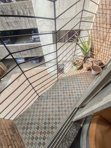 Balcony in 1 BHK Apartment at Siddhi Highland Park, Kolshet Road – for Sale
