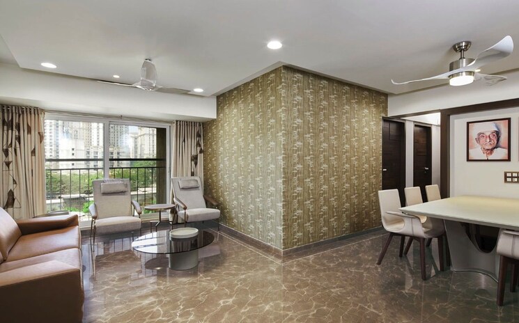 Living Room, varun-garden 3 Bedroom 1400 Sq.Ft. Apartment In Ghodbunder Road Thane 7737193