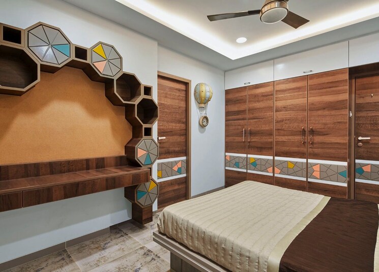 Bedroom, varun-garden 3 Bedroom 1400 Sq.Ft. Apartment In Ghodbunder Road Thane 7737193