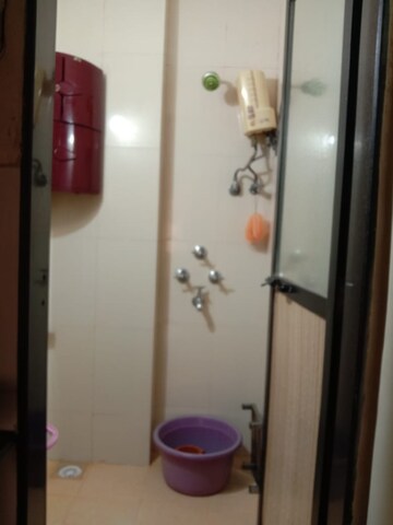 Bathroom in 1 BHK Apartment at Kopar Khairane – for Sale