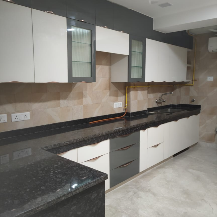 Kitchen, chittaranjan park 3 Bedroom 1300 Sq.Ft. Builder Floor In Chittaranjan Park Delhi 7737235