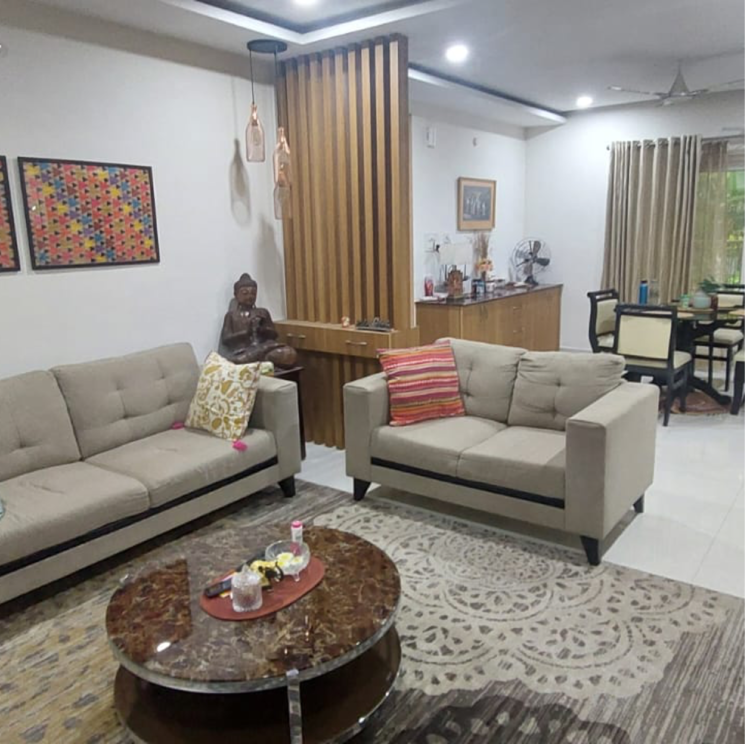 Living Room, kranti-park-royal 3 Bedroom 1750 Sq.Ft. Apartment In Sainikpuri Hyderabad 7737330