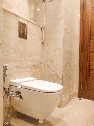 Bathroom in 3 BHK Builder Floor at Chittaranjan Park – for Sale
