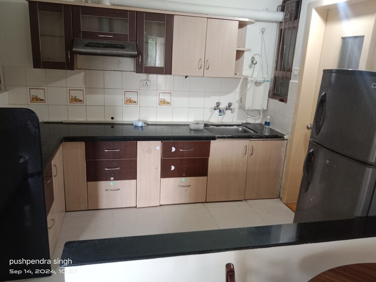 Kitchen, harsh-paradise 3 Bedroom 1500 Sq.Ft. Apartment In Aundh Pune 7737662