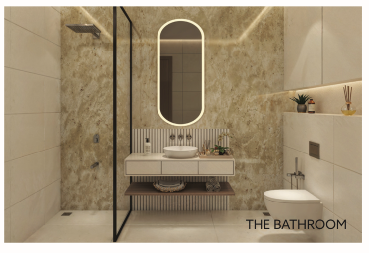 Bathroom, leena-oasis 2 Bedroom 751 Sq.Ft. Apartment In Bhayandar East Thane 7737902