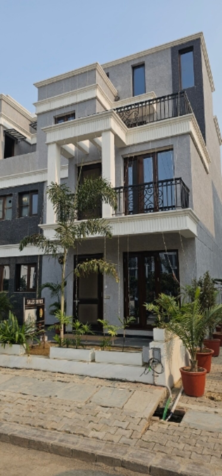 Exterior View, indus-palm-drive 5 Bedroom 2053 Sq.Ft. Villa In Raj Nagar Extension Ghaziabad 7739369