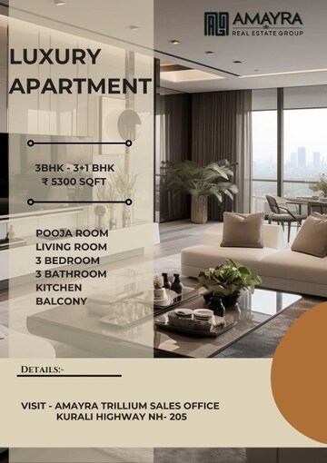  3.5 BHK Apartment at Kharar Mohali Road – for Sale
