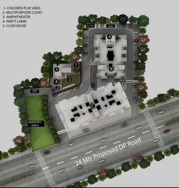Master Plan in 2 BHK Apartment at Kondhwa – for Sale