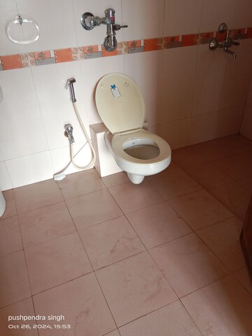 Bathroom in 3 BHK Apartment at Kapil Malhar Apartment, Baner – for Rent