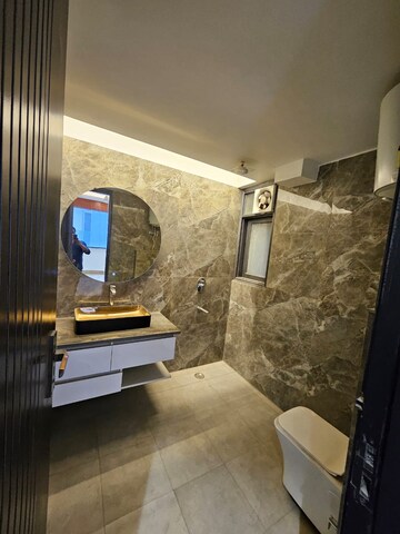 Bathroom in 3 BHK Builder Floor at Chattarpur – for Sale