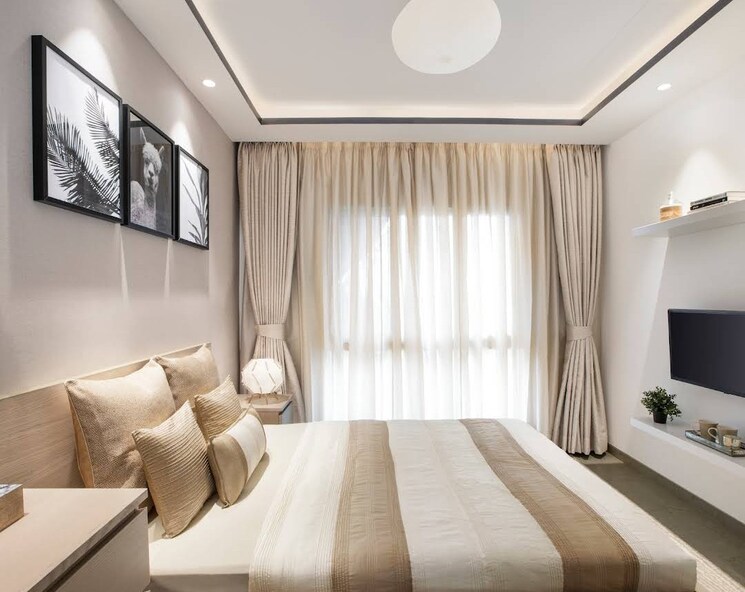 Bedroom, dosti-west-county 2 Bedroom 650 Sq.Ft. Apartment In Balkum Pada Thane 7740646