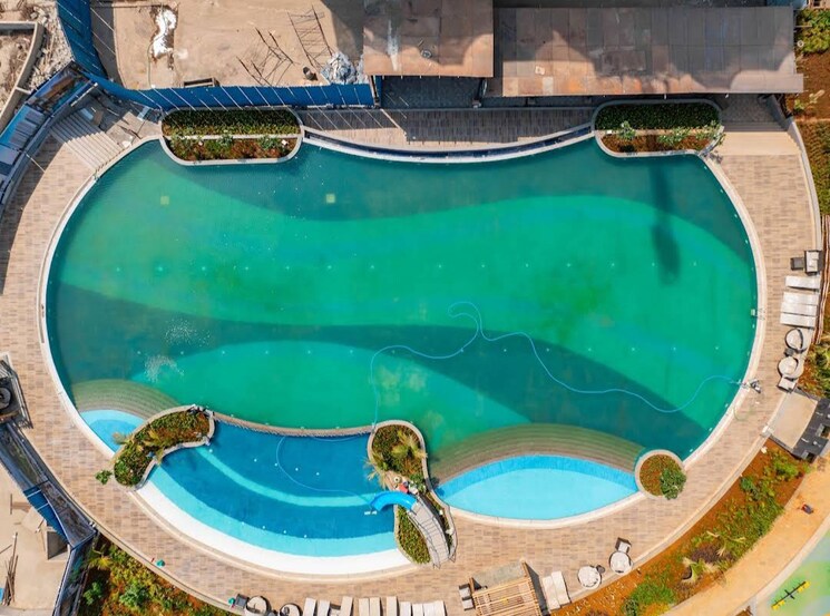 Swimming Pool, dosti-west-county 2 Bedroom 650 Sq.Ft. Apartment In Balkum Pada Thane 7740646